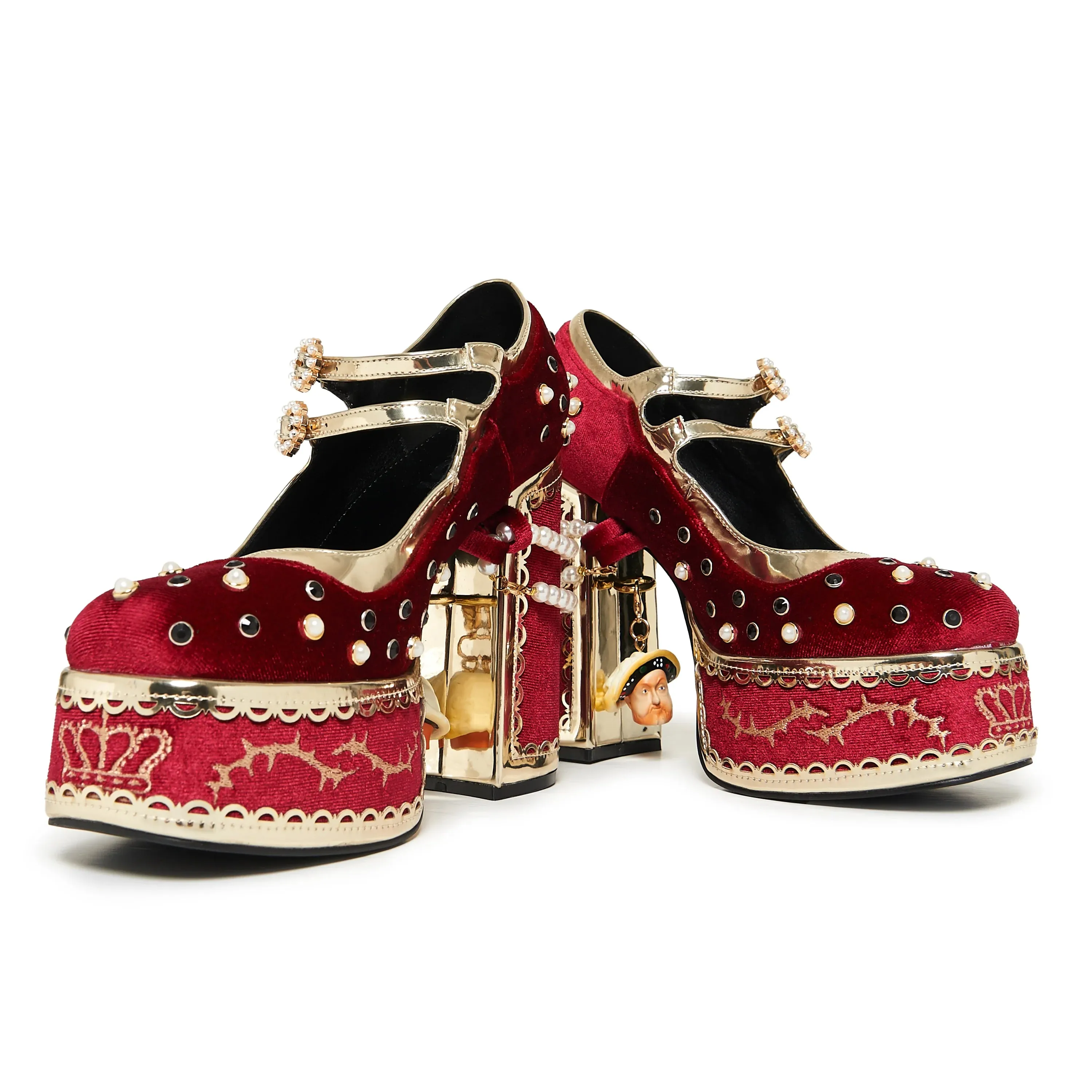 Boleyn’s Vengeance Heels sold by Shoe Freaks product image thumbnail 5