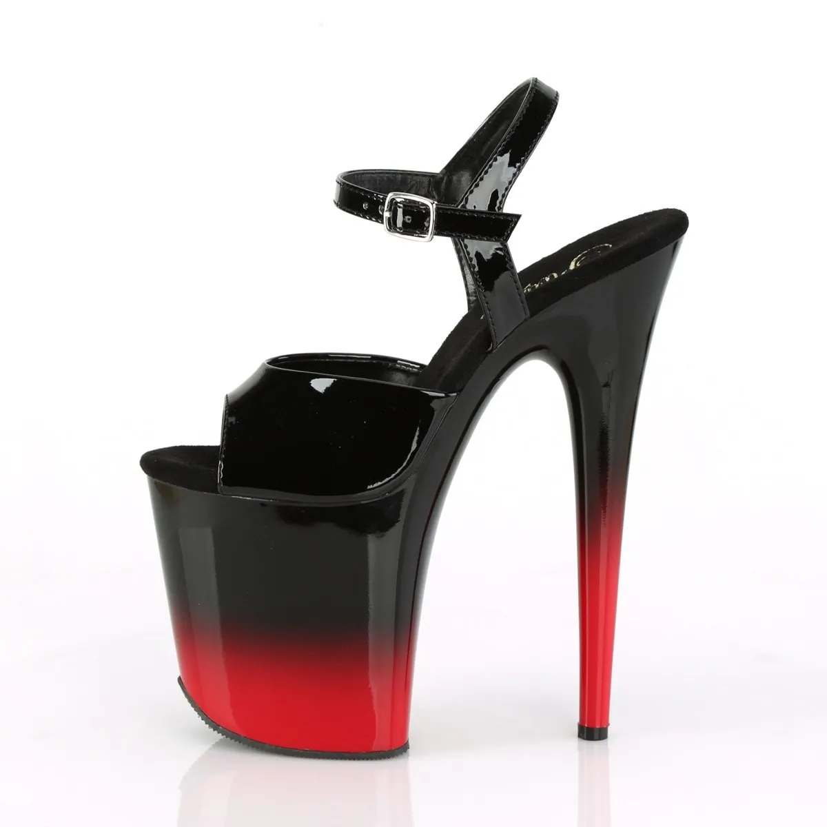 Pleaser Flamingo-809BR-H-Black-Red-Size 8-Clearance sold by Shoe Freaks product image thumbnail 2