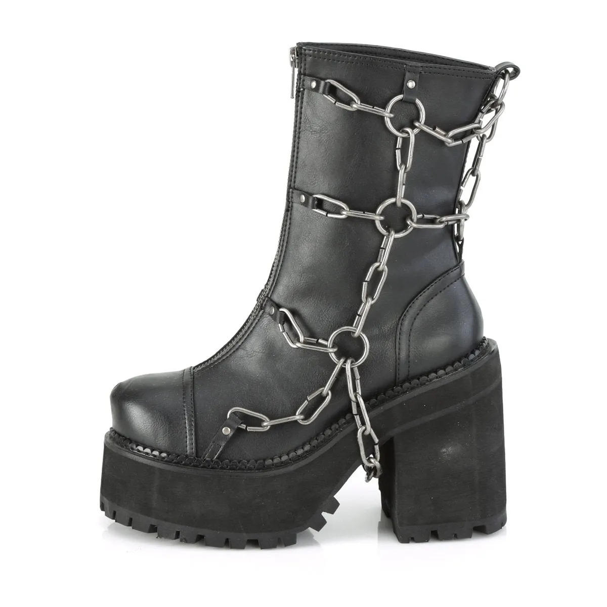 Demonia Assault-66-Black-Size 8-Clearance sold by Shoe Freaks product image thumbnail 3
