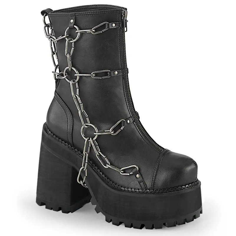 Demonia Assault-66-Black-Size 8-Clearance sold by Shoe Freaks