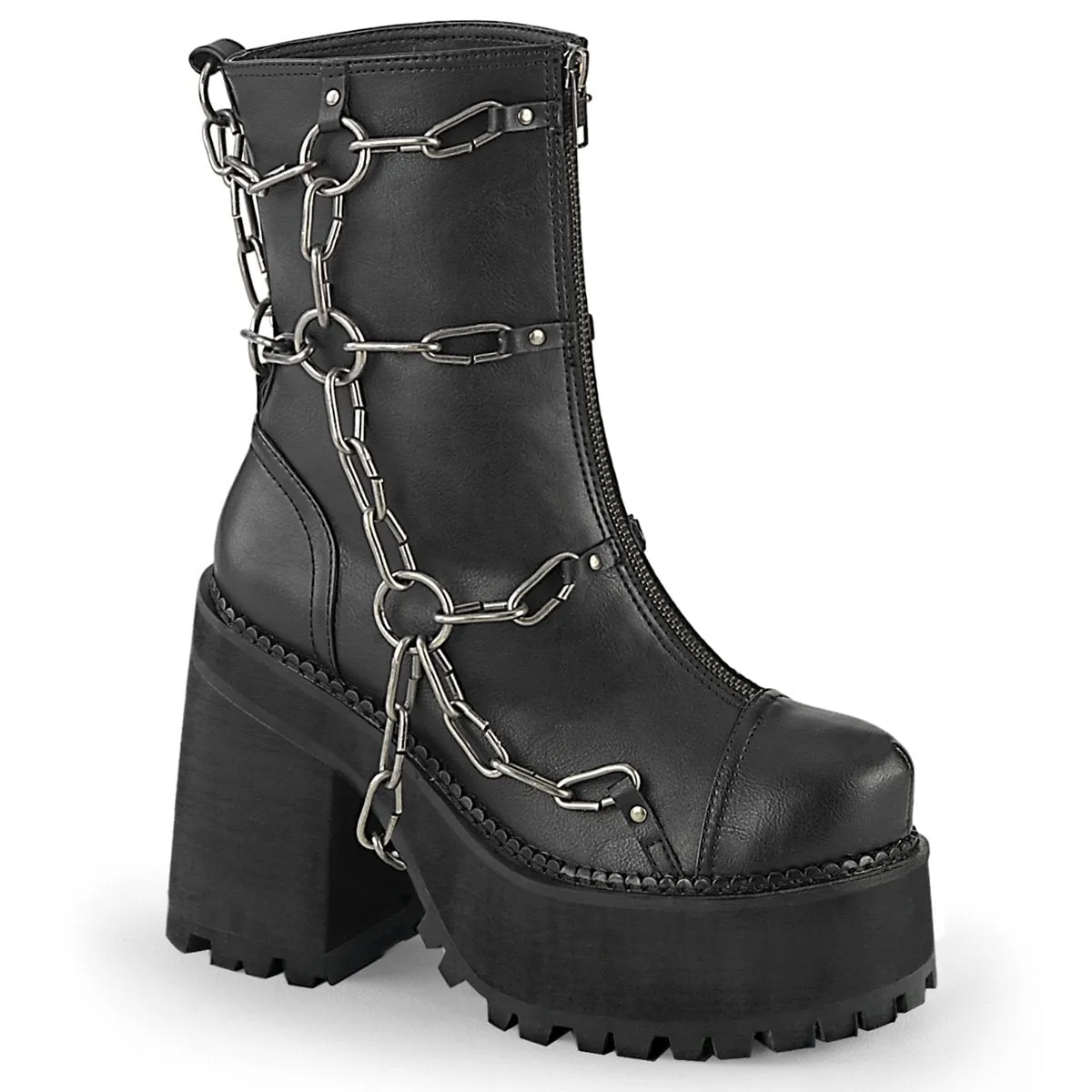 Demonia Assault-66-Black-Size 8-Clearance sold by Shoe Freaks
