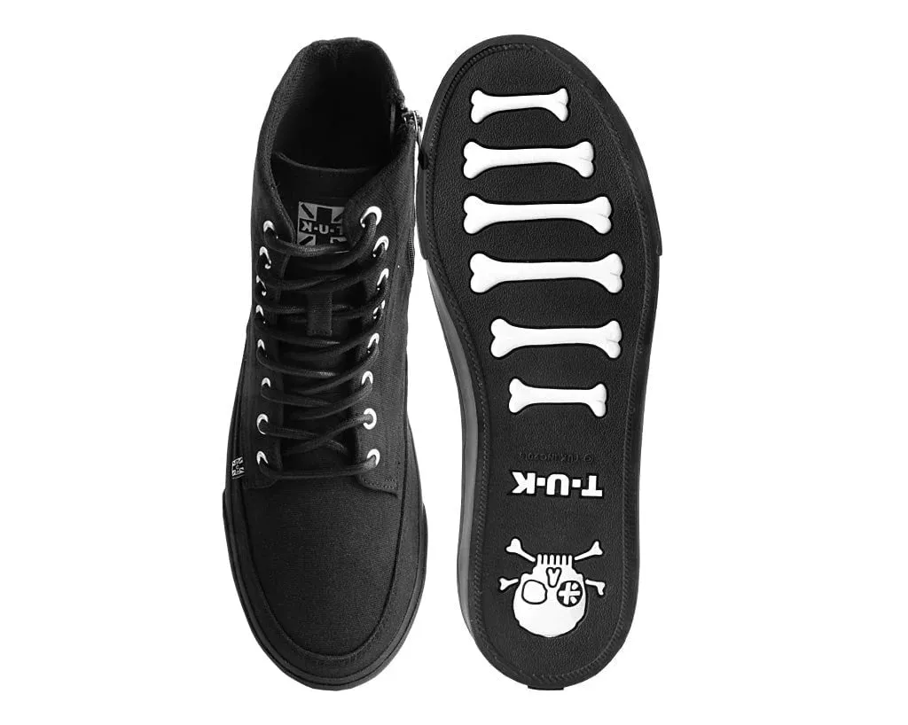 TUK-A3093 Black Canvas 8-Eye Sneaker Boot sold by Shoe Freaks product image thumbnail 4