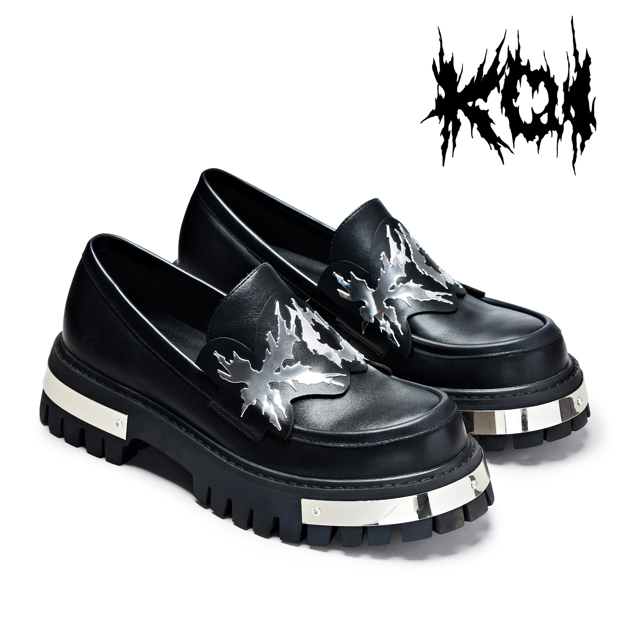 My Metal Men's Loafers - Black-Size 9-Clearance sold by Shoe Freaks product image thumbnail 2