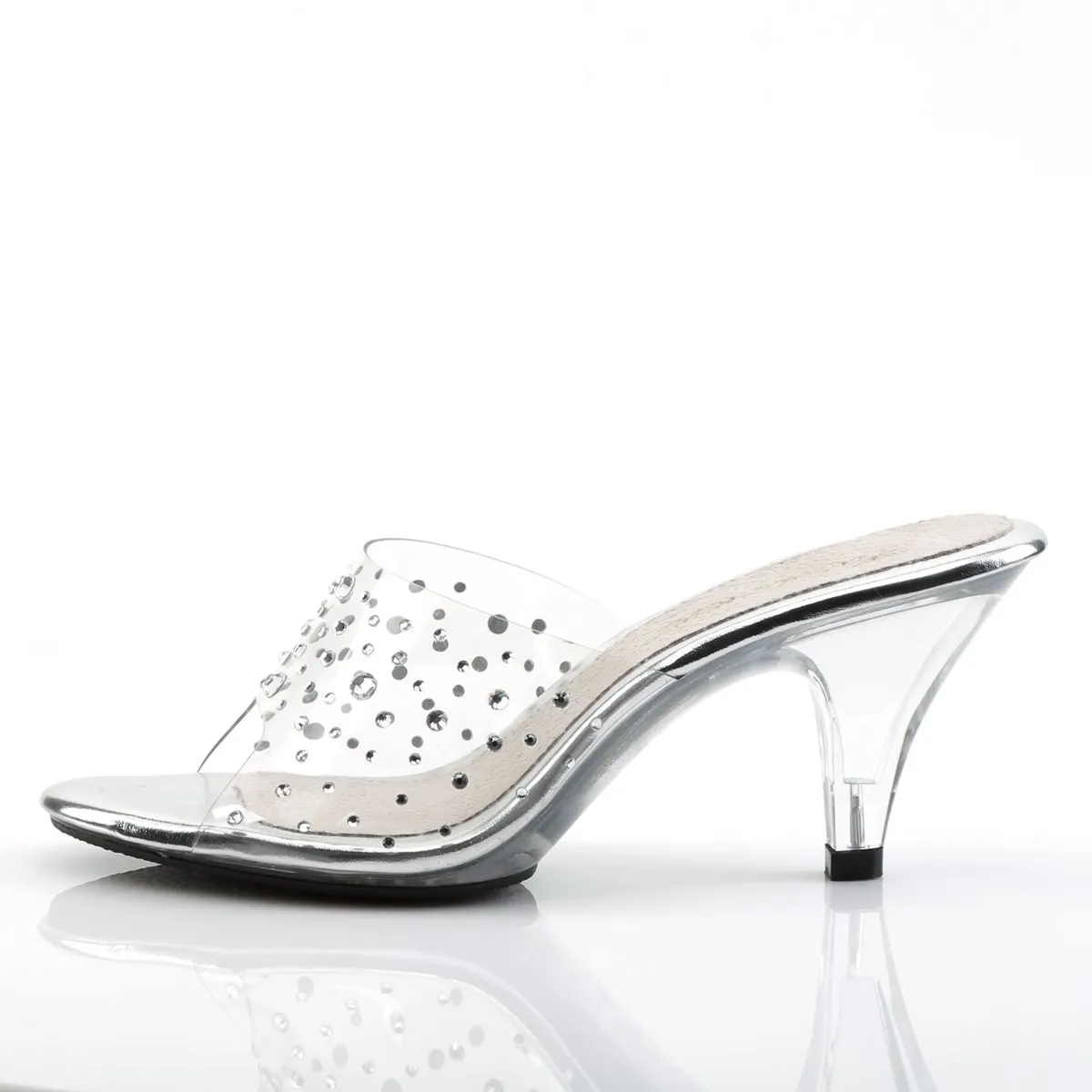 Fabulicious Belle-301RS-Clear/Clear-Size 7-Clearance sold by Shoe Freaks product image thumbnail 3