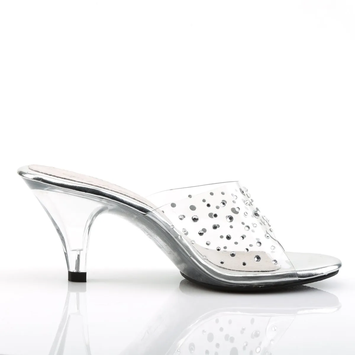 Fabulicious Belle-301RS-Clear/Clear-Size 7-Clearance sold by Shoe Freaks product image thumbnail 5
