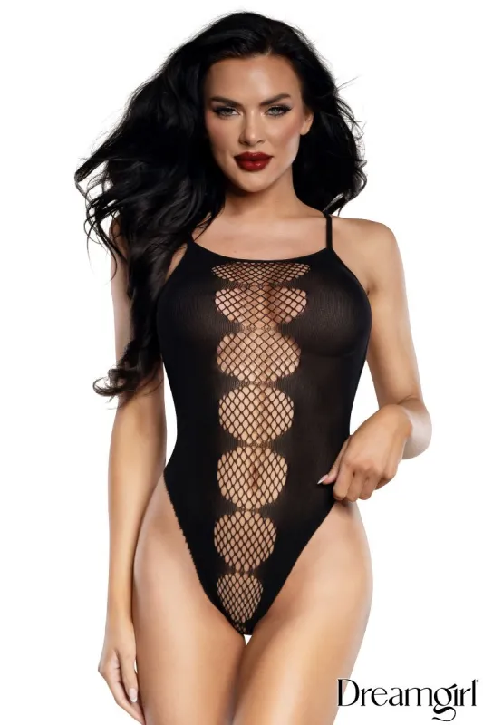 Cutout Mesh Teddy sold by Shoe Freaks