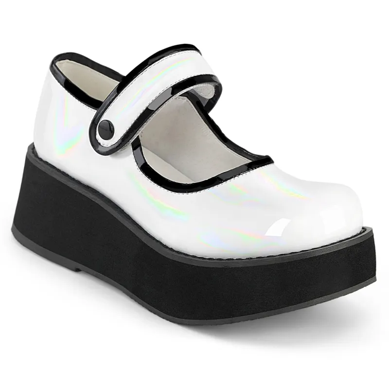 Demonia Sprite-01-White-Size 10-Clearance sold by Shoe Freaks