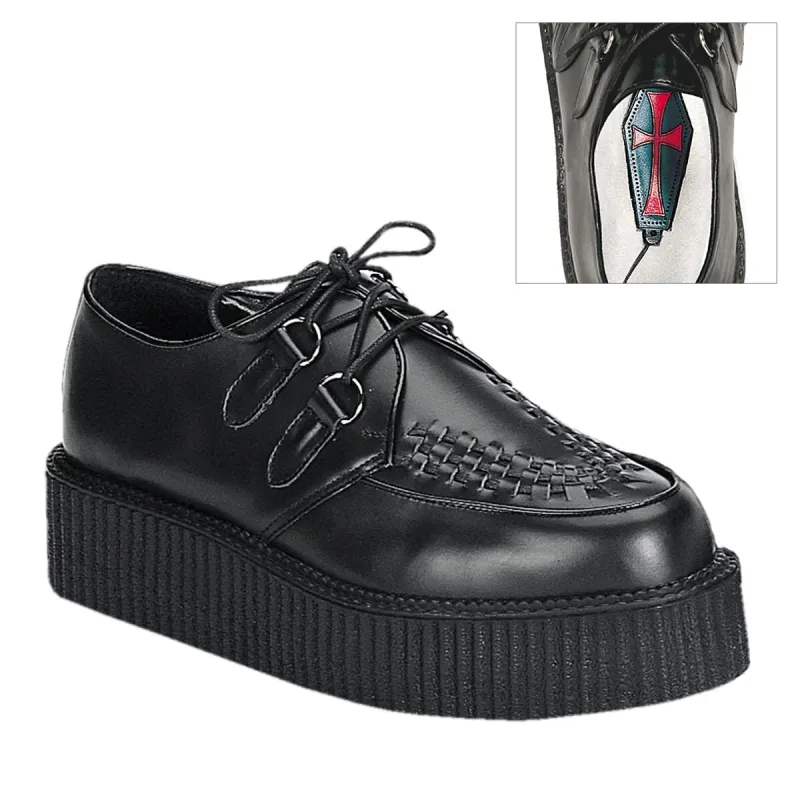 Demonia Creeper-402-Black-Size 8-Clearance sold by Shoe Freaks