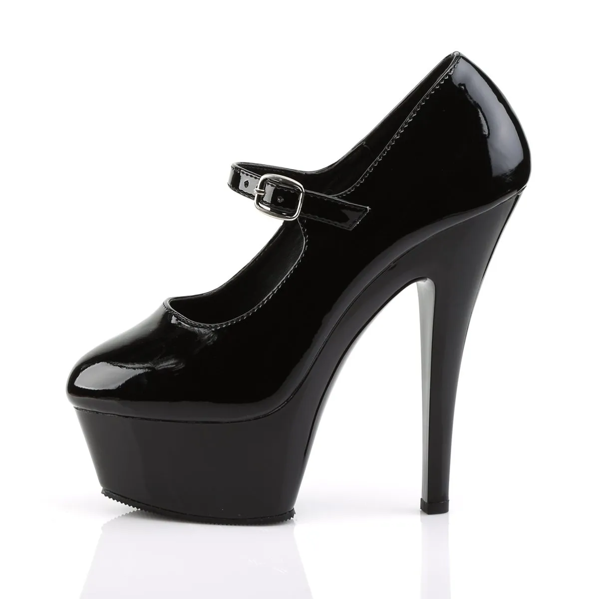 Pleaser Kiss-280-Black-Size 6-Clearance sold by Shoe Freaks product image thumbnail 3