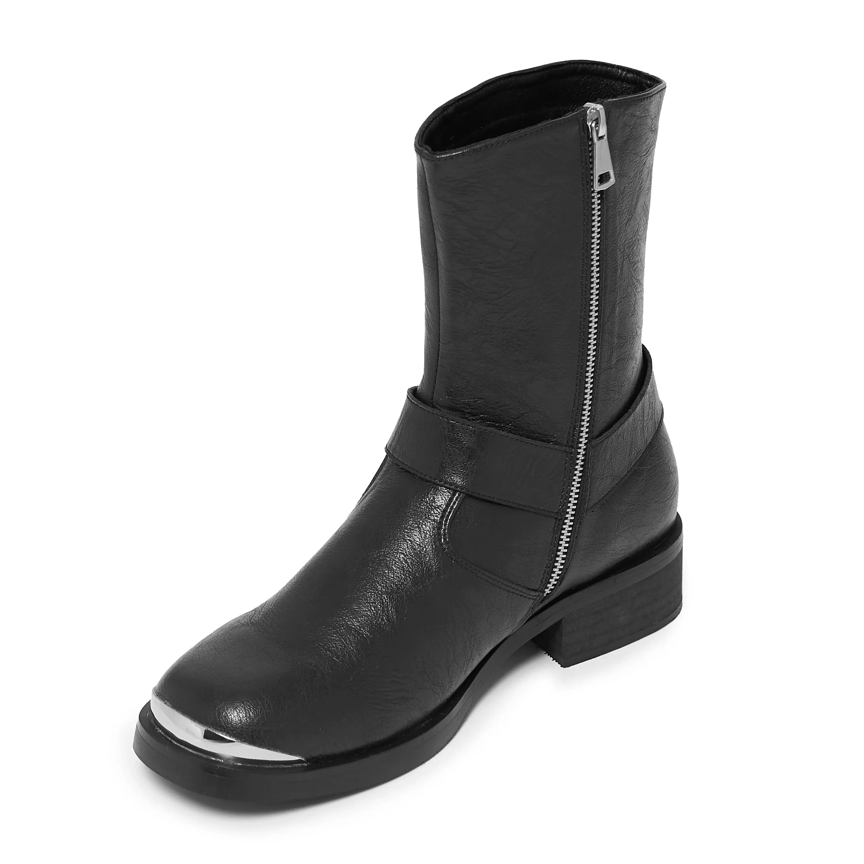 Ghost by KOI - Nameless Ghouls Men's Stacked Biker Boots sold by Shoe Freaks product image thumbnail 4