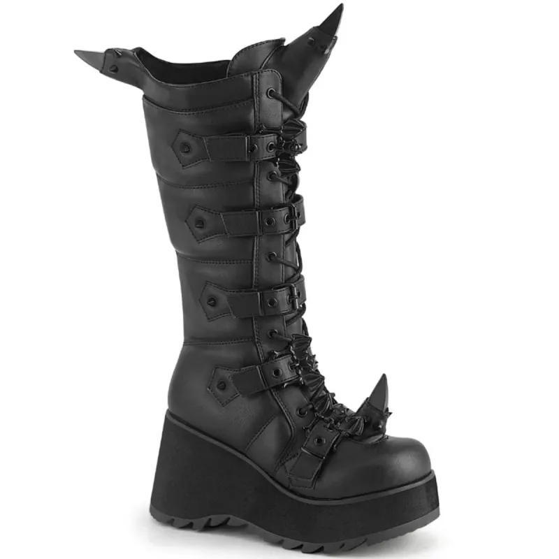 Demonia Scene-157-Black-Size 8-Clearance sold by Shoe Freaks