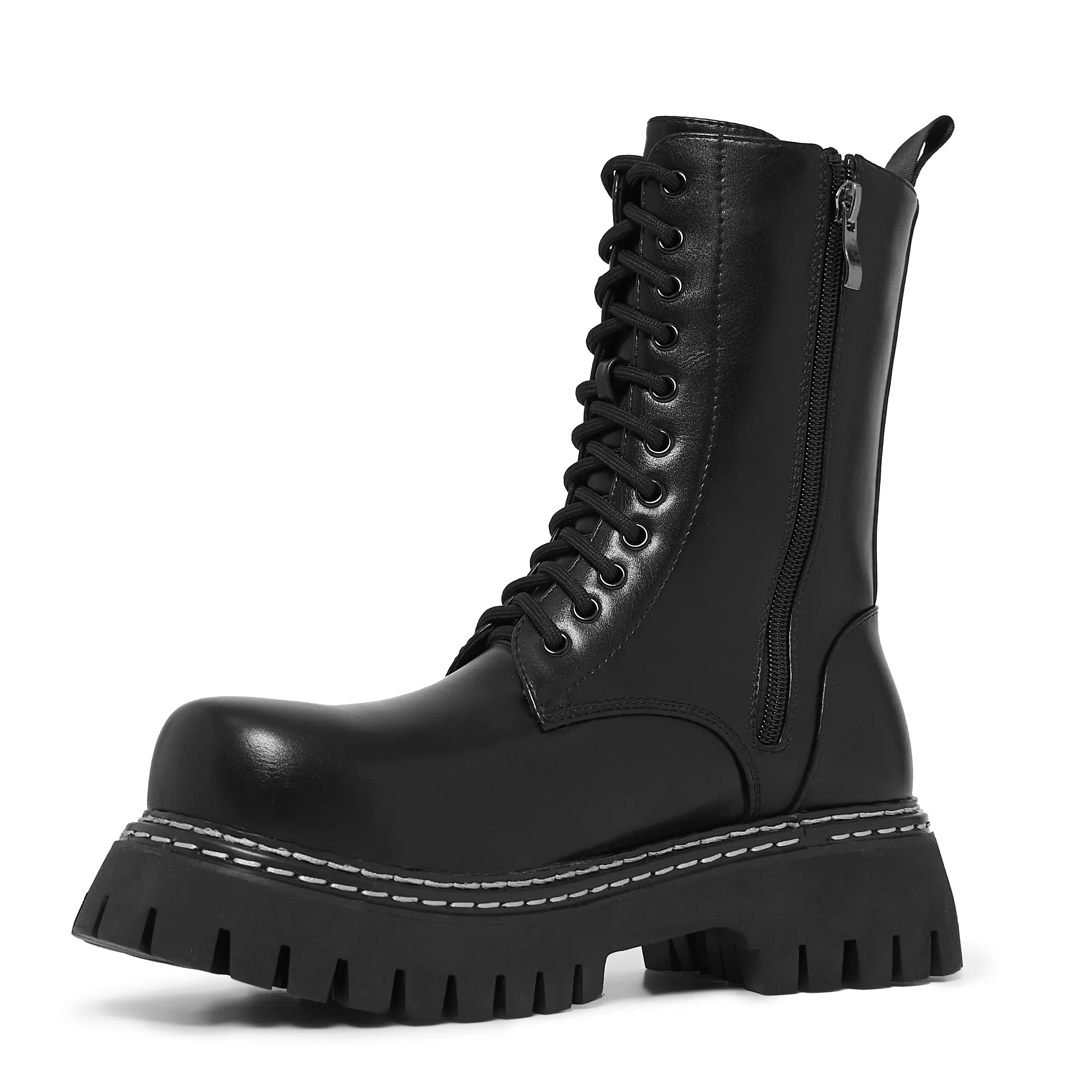 Arasaka Double Rand Military Boots - Black sold by Shoe Freaks product image thumbnail 3