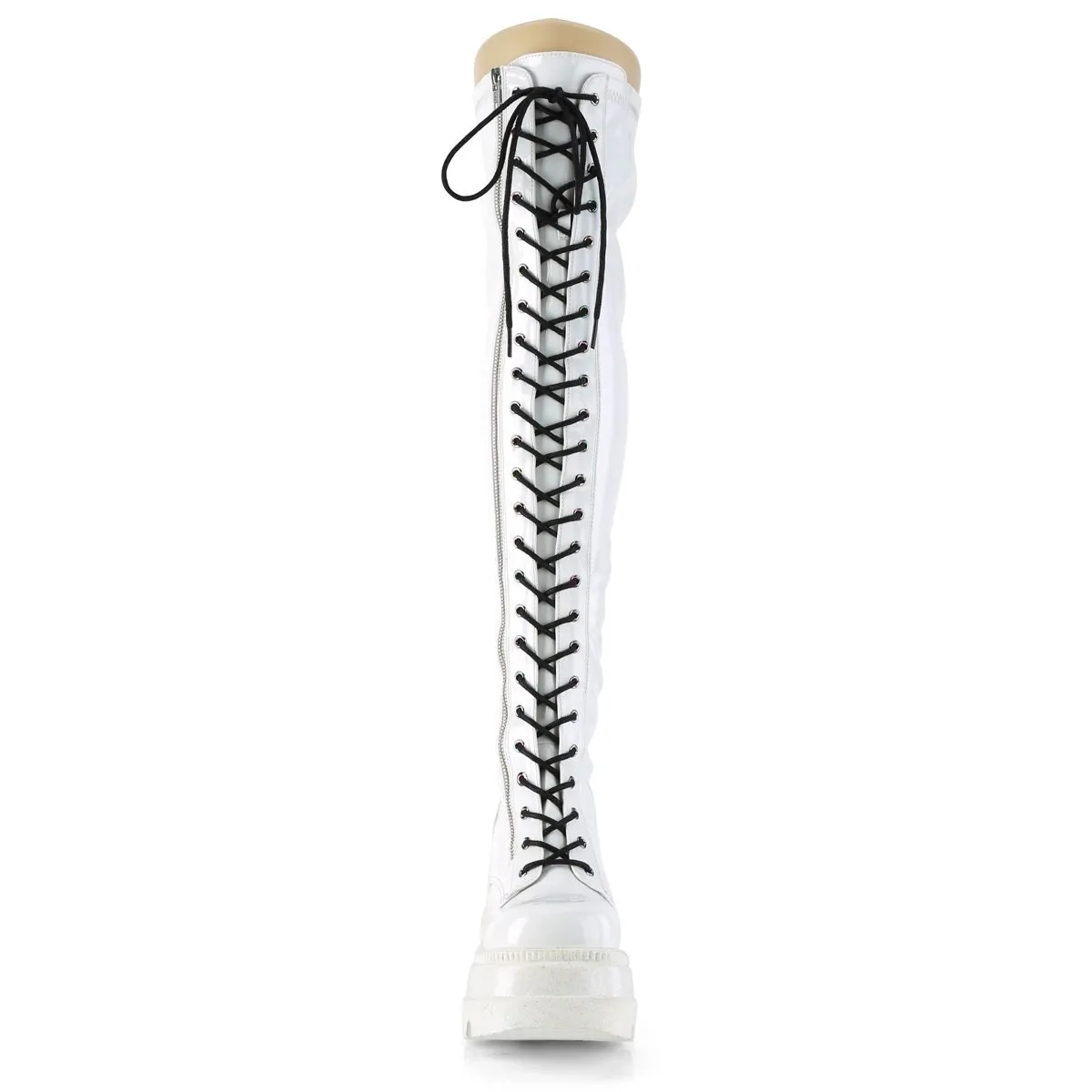 Demonia Shaker-374-White-Size 8-Clearance sold by Shoe Freaks product image thumbnail 2