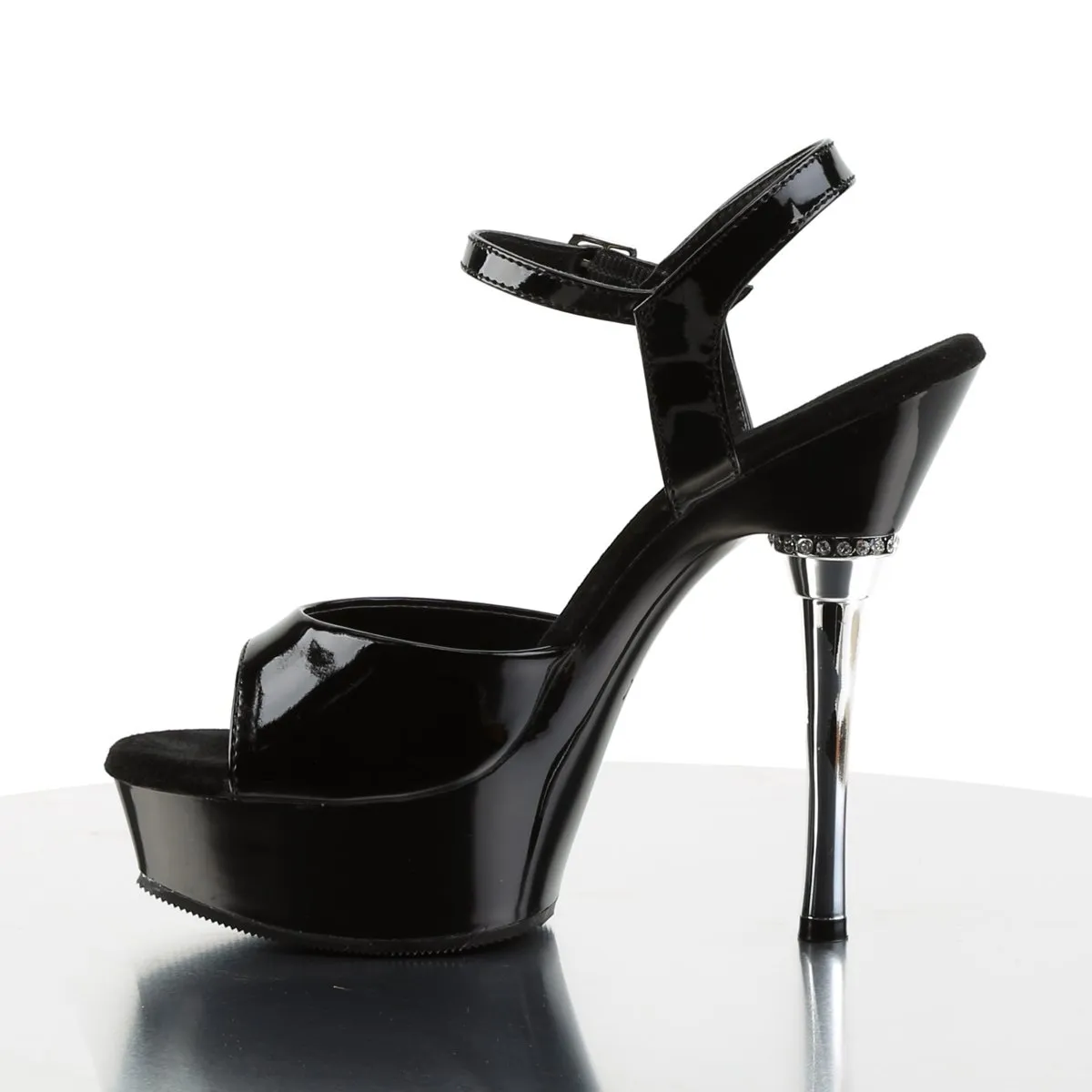 Pleaser Allure-609-Black-Size 6-Clearance sold by Shoe Freaks product image thumbnail 3