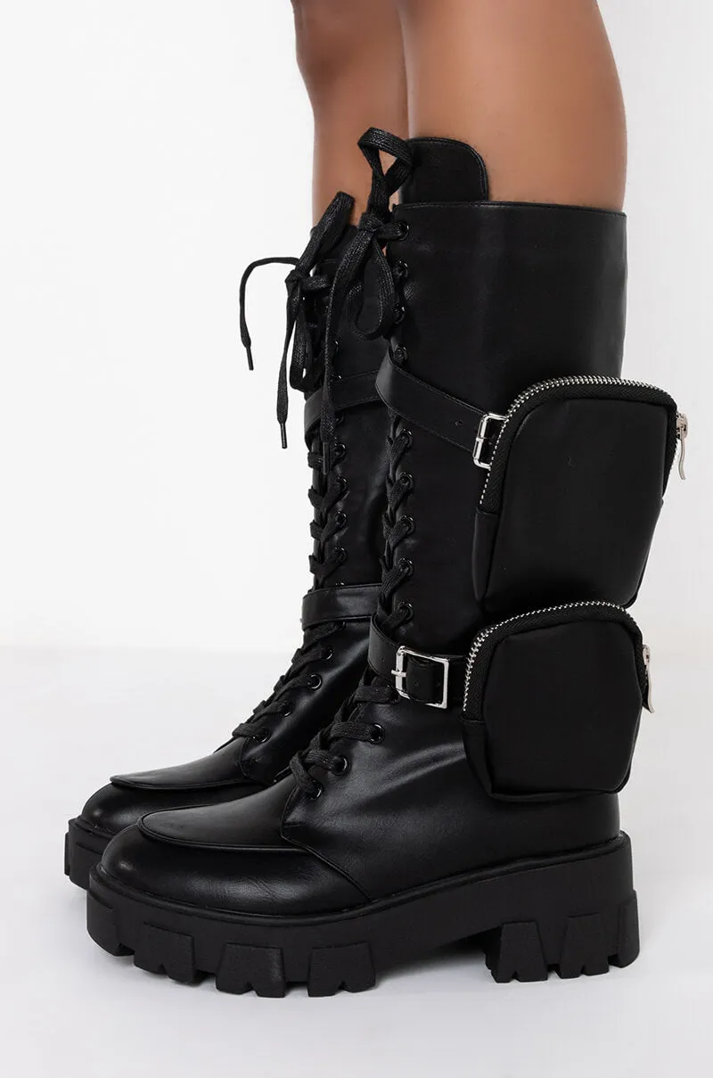 Azalea Wang - Danger Mid Calf Boot sold by Shoe Freaks product image thumbnail 4