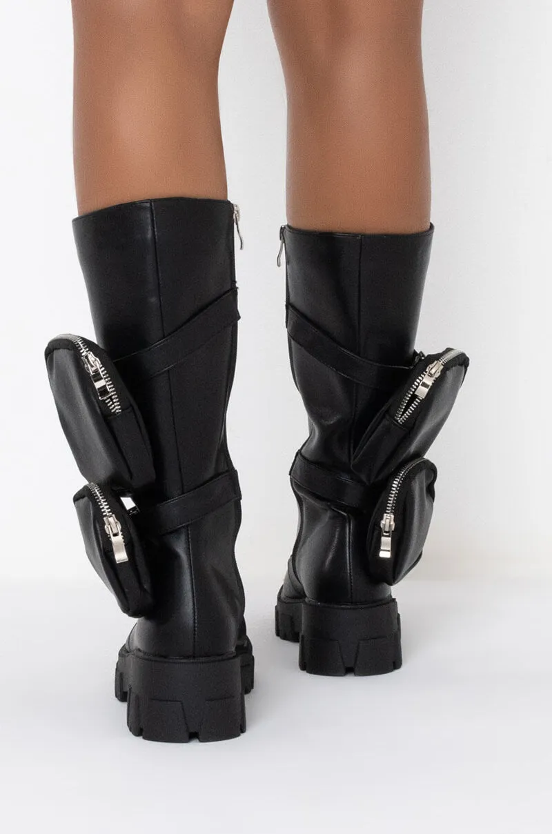 Azalea Wang - Danger Mid Calf Boot sold by Shoe Freaks product image thumbnail 3