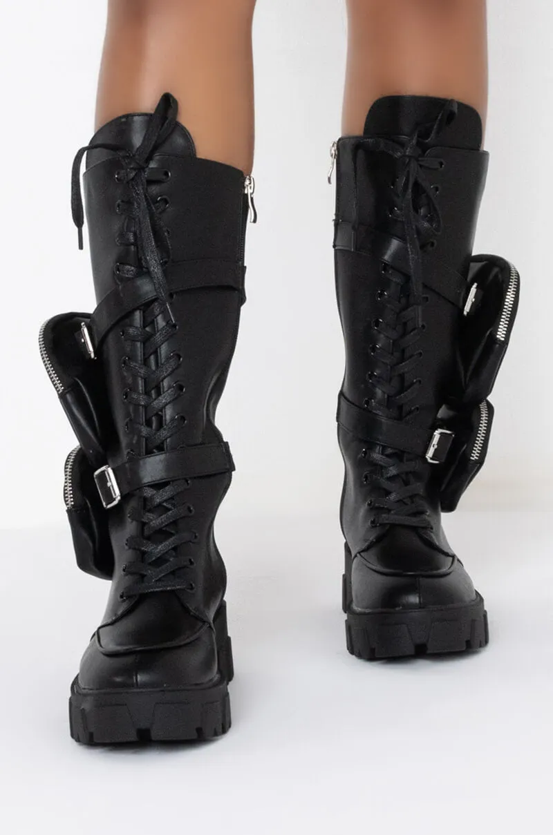 Azalea Wang - Danger Mid Calf Boot sold by Shoe Freaks product image thumbnail 2