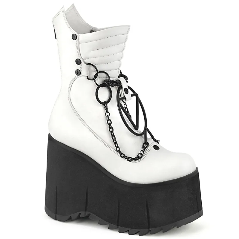 Demonia Kera-130-White-Size 7-Clearance sold by Shoe Freaks