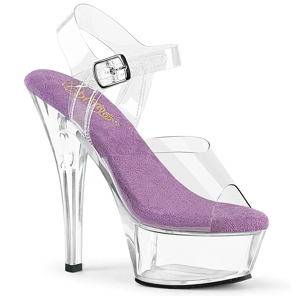 Pleaser Kiss-208-Lavender-Size 10-Clearance sold by Shoe Freaks