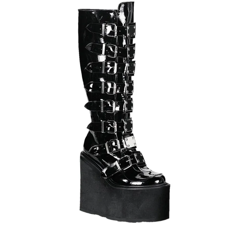 Demonia Swing-815-Black-Size 8-Clearance sold by Shoe Freaks