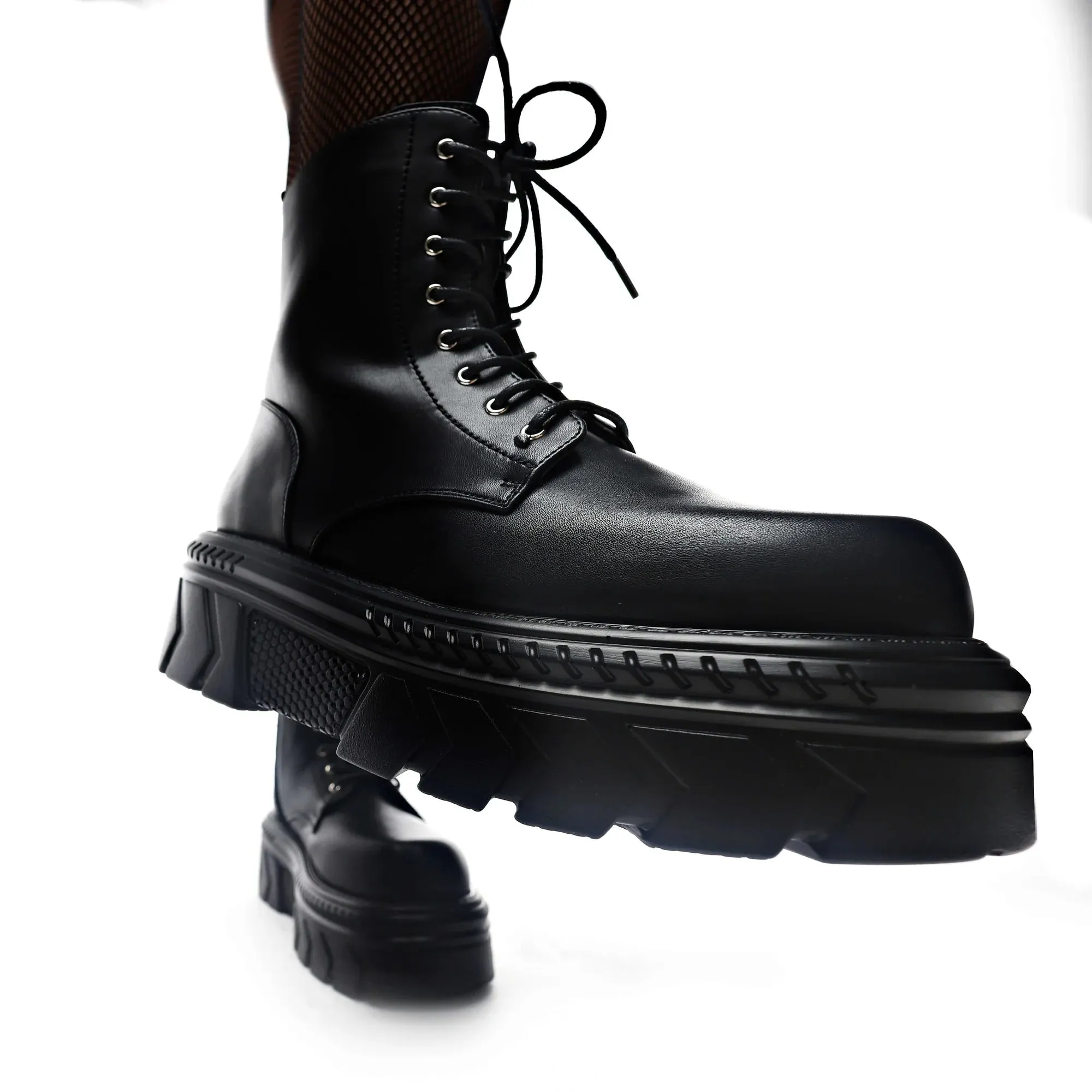 Talwar Chunky Stomper Boots-Black-Size 10-Clearance sold by Shoe Freaks product image thumbnail 4