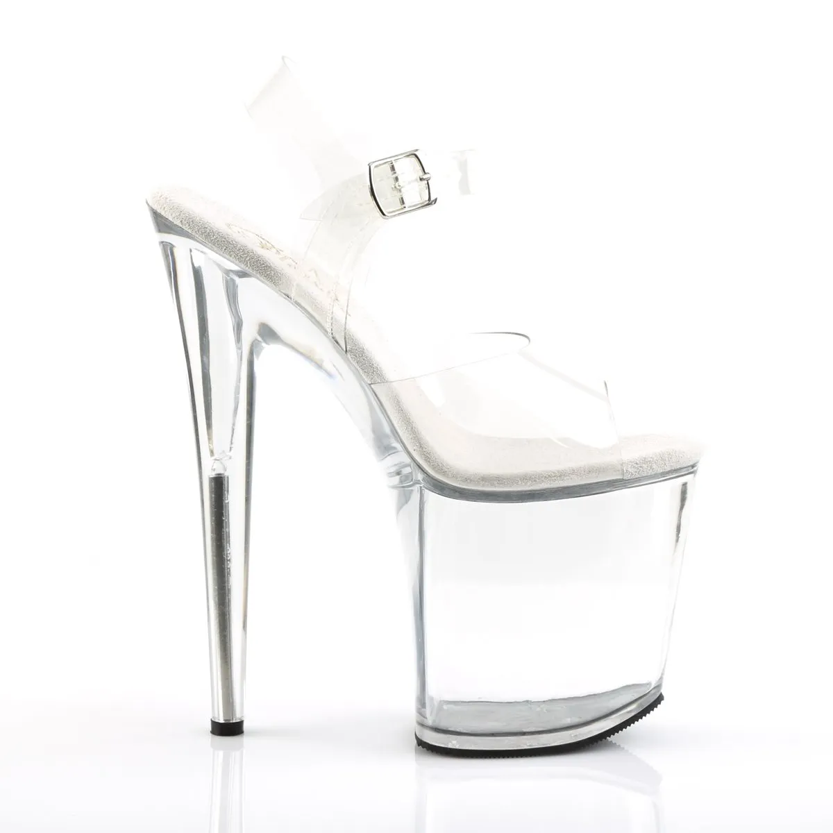 Pleaser Flamingo-808-Clear-Size 14-Clearance sold by Shoe Freaks product image thumbnail 5