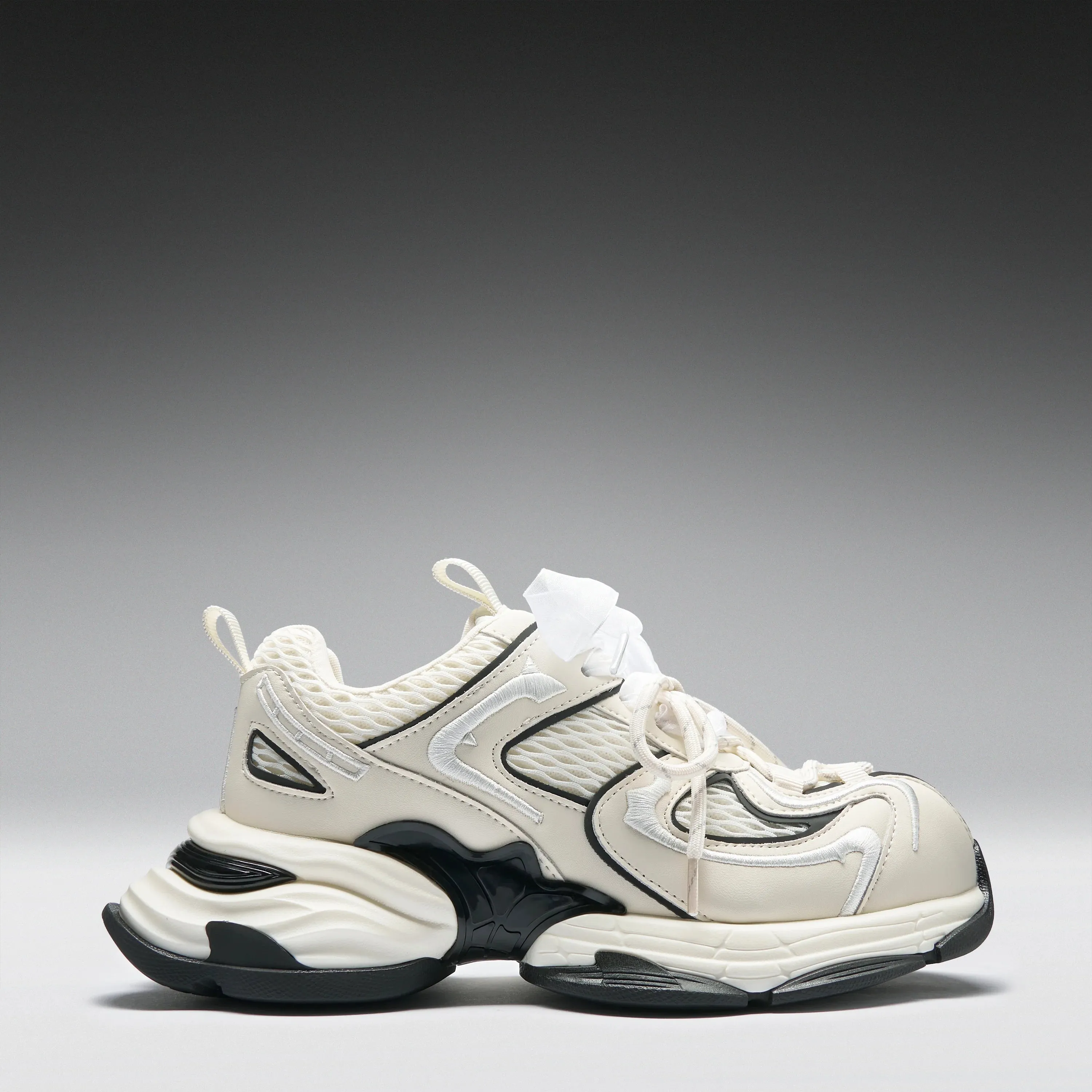 KOI Labyrinth Mega Chunky Trainers - White sold by Shoe Freaks