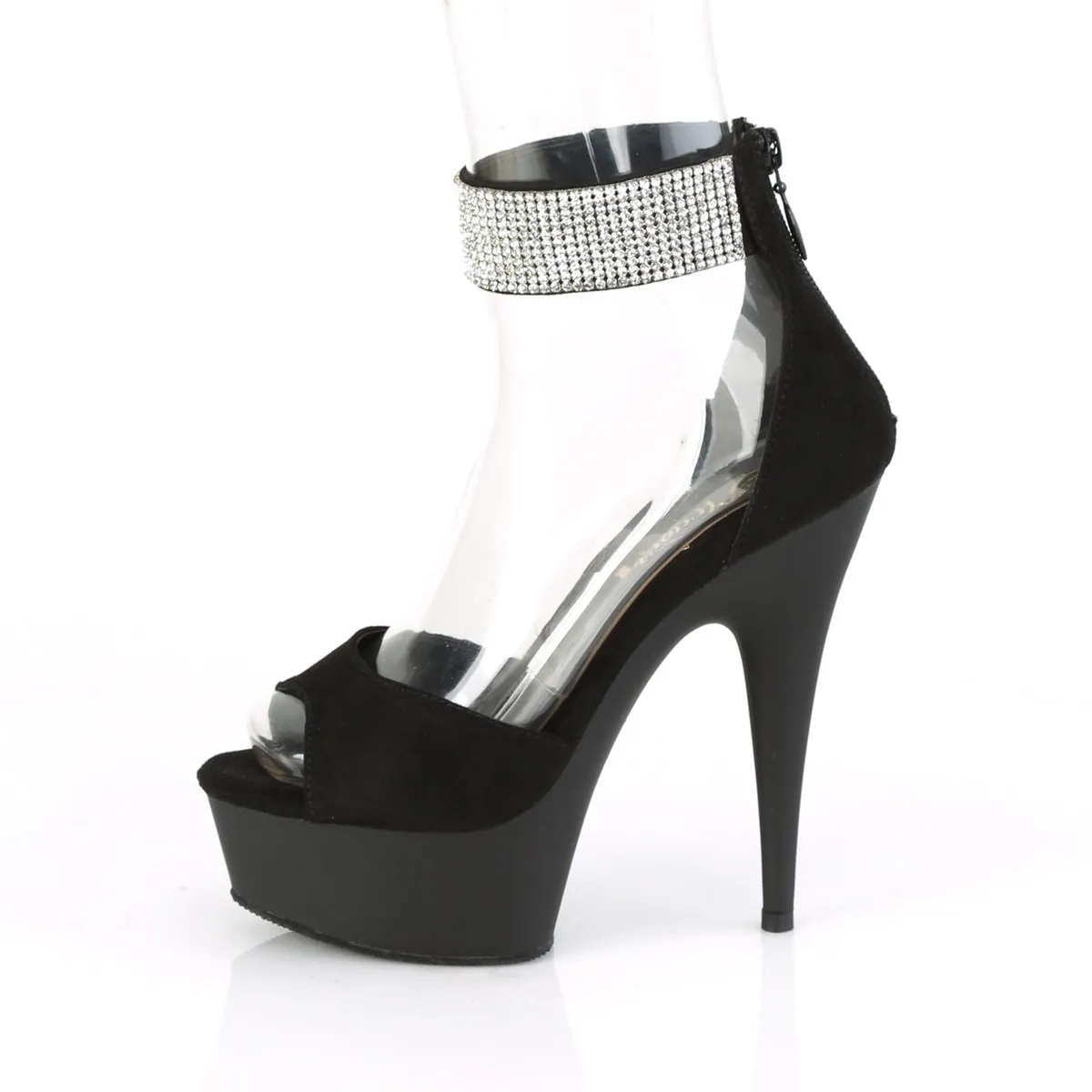 Pleaser Delight-625- Black-Size 5-Clearance sold by Shoe Freaks product image thumbnail 3