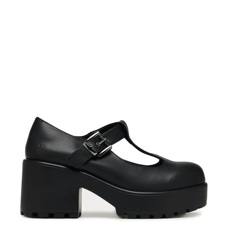 KOI SAI Black Mary Jane Shoes 'Faux Leather Edition' sold by Shoe Freaks