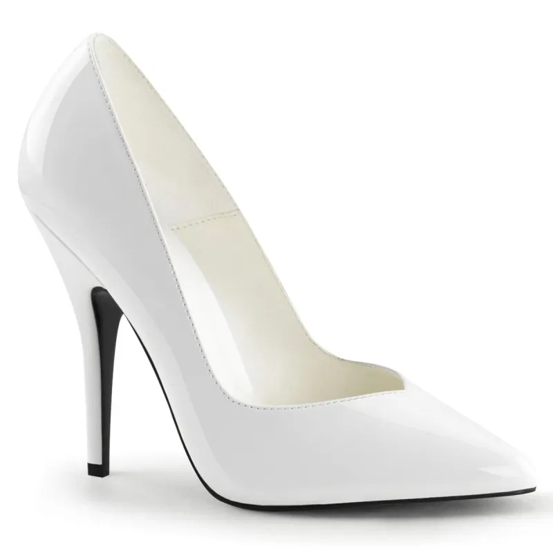 Pleaser Seduce-420V-White-Size 11-Clearance sold by Shoe Freaks