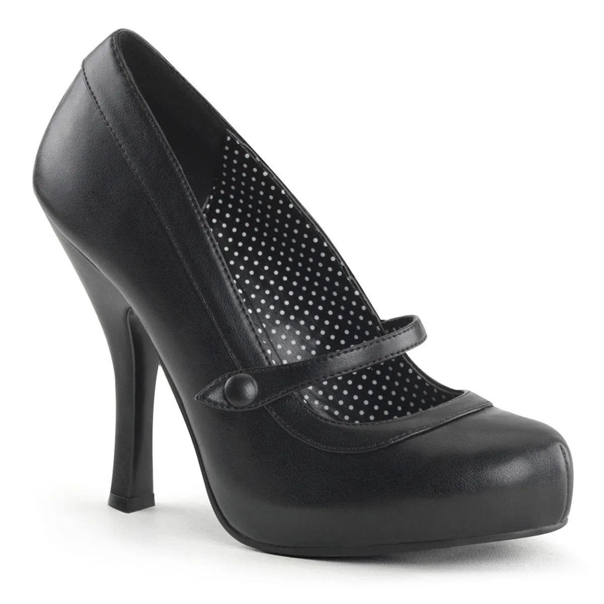 Pinup Couture Cutiepie-02-Black-Size 6-Clearance sold by Shoe Freaks