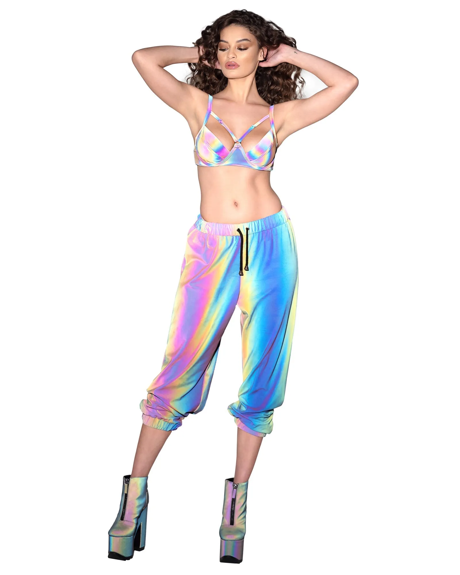 Reflective Unisex Joggers sold by Shoe Freaks product image thumbnail 2