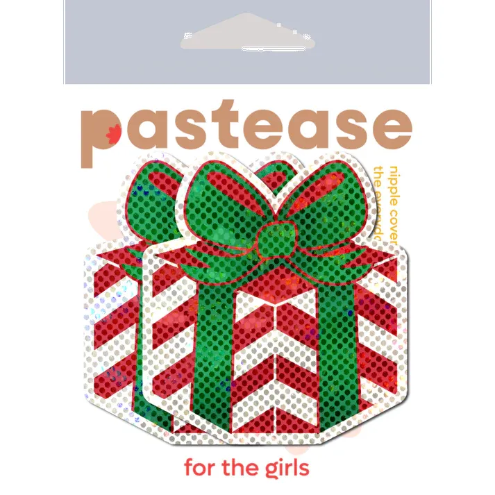 Gift: Christmas Present Wrapped with Bow Nipple Pasties sold by Shoe Freaks product image thumbnail 4