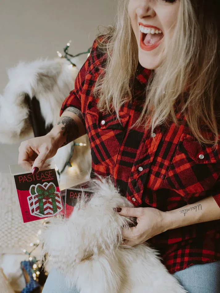 Gift: Christmas Present Wrapped with Bow Nipple Pasties sold by Shoe Freaks product image thumbnail 5