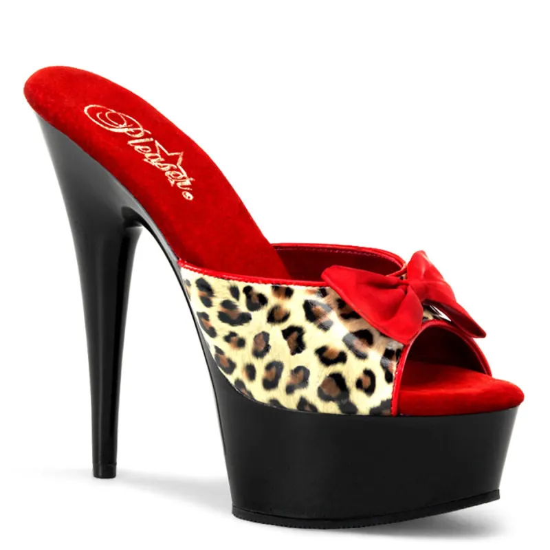 Pleaser Delight-601-6 Slide sold by Shoe Freaks