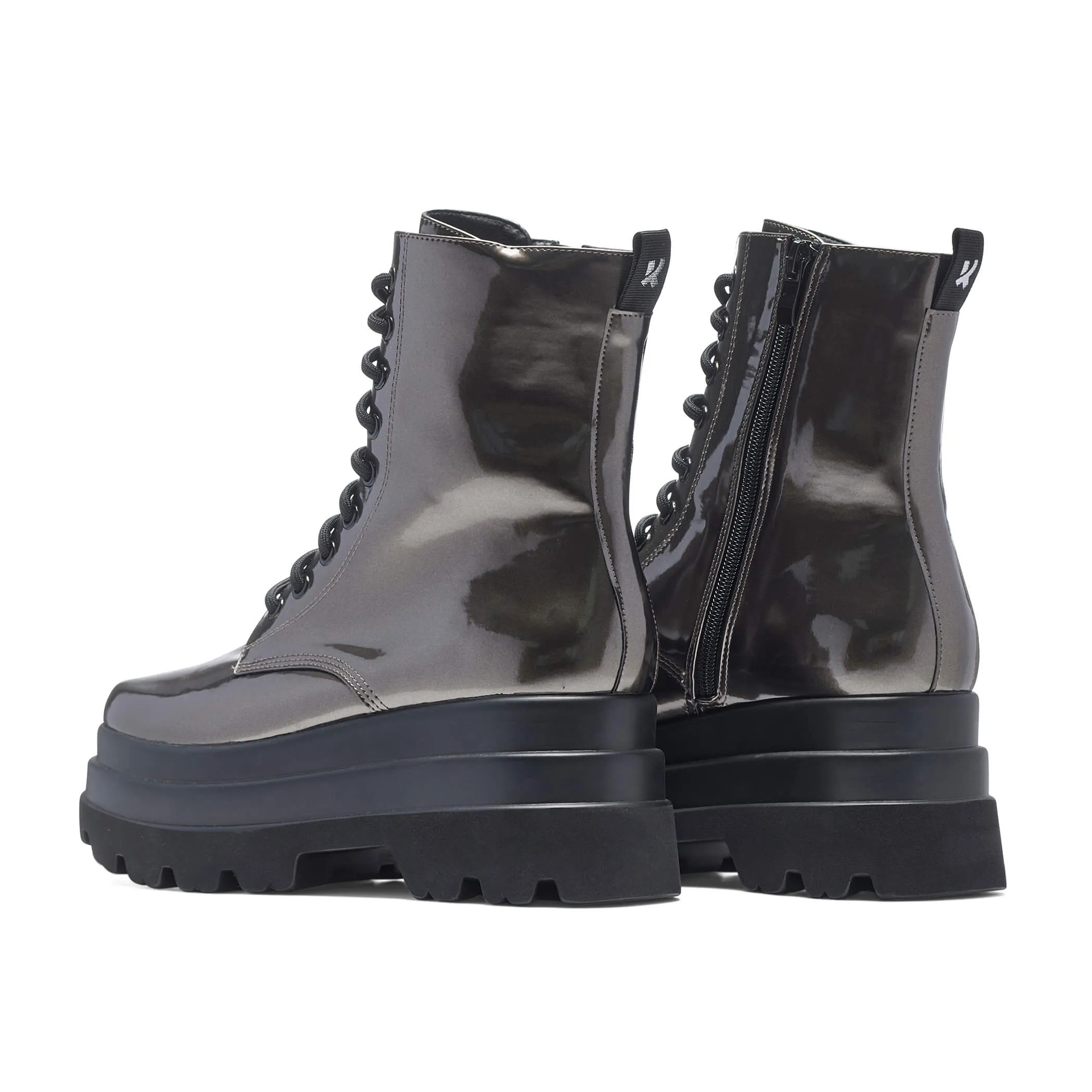 Deathwatch Trident Platform Boots - Static Grey sold by Shoe Freaks product image thumbnail 4