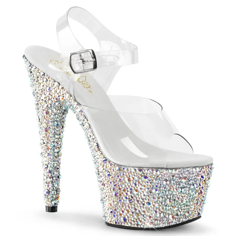 Pleaser Bejeweled-708MS sold by Shoe Freaks