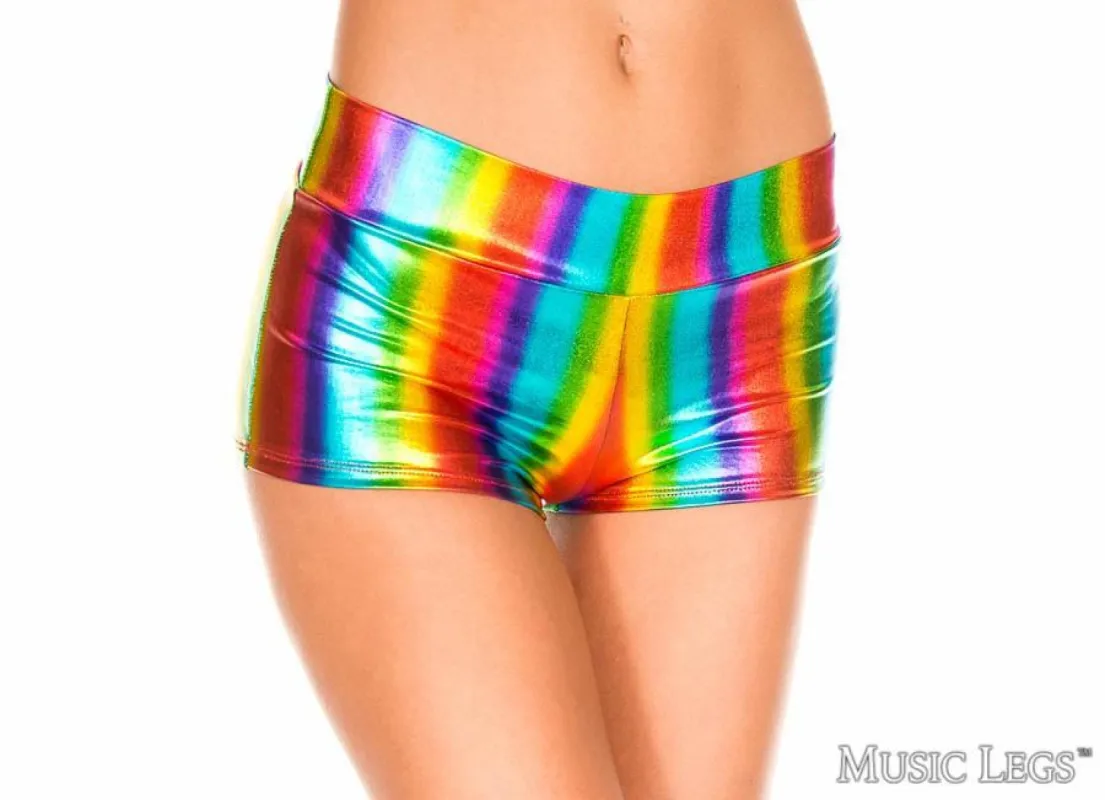 Shiny Shorts sold by Shoe Freaks