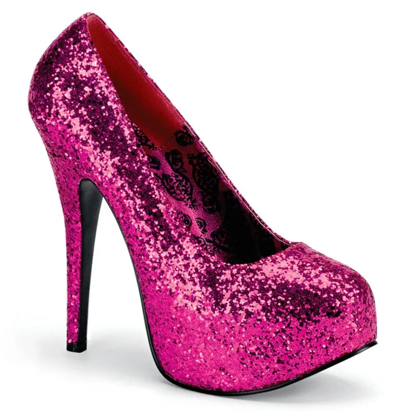 Pleaser Pink Label Teeze-06GW sold by Shoe Freaks