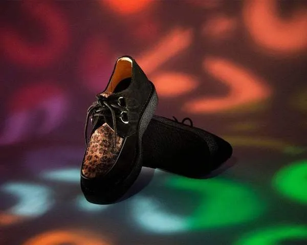 TUK D9761 Black Suede & Leopard 1970 Original Creeper sold by Shoe Freaks product image thumbnail 5