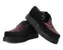 TUK D9761 Black Suede & Leopard 1970 Original Creeper sold by Shoe Freaks
