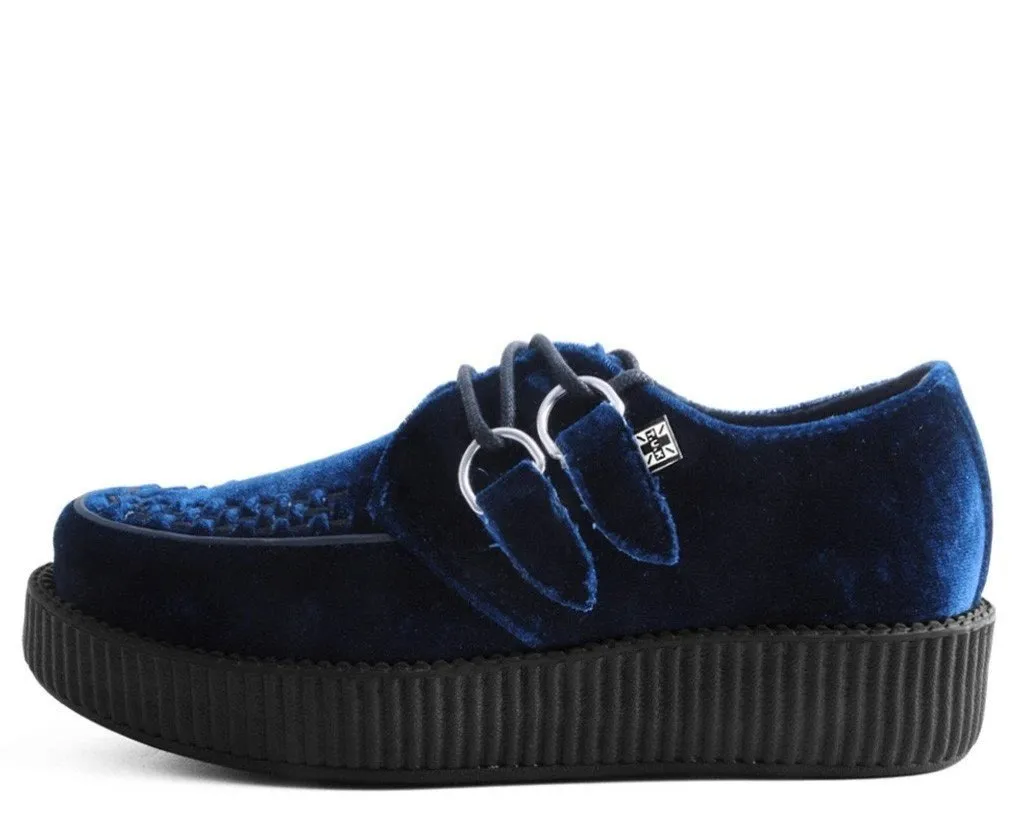 TUK V9269 Midnight Blue Velvet Creeper sold by Shoe Freaks product image thumbnail 3