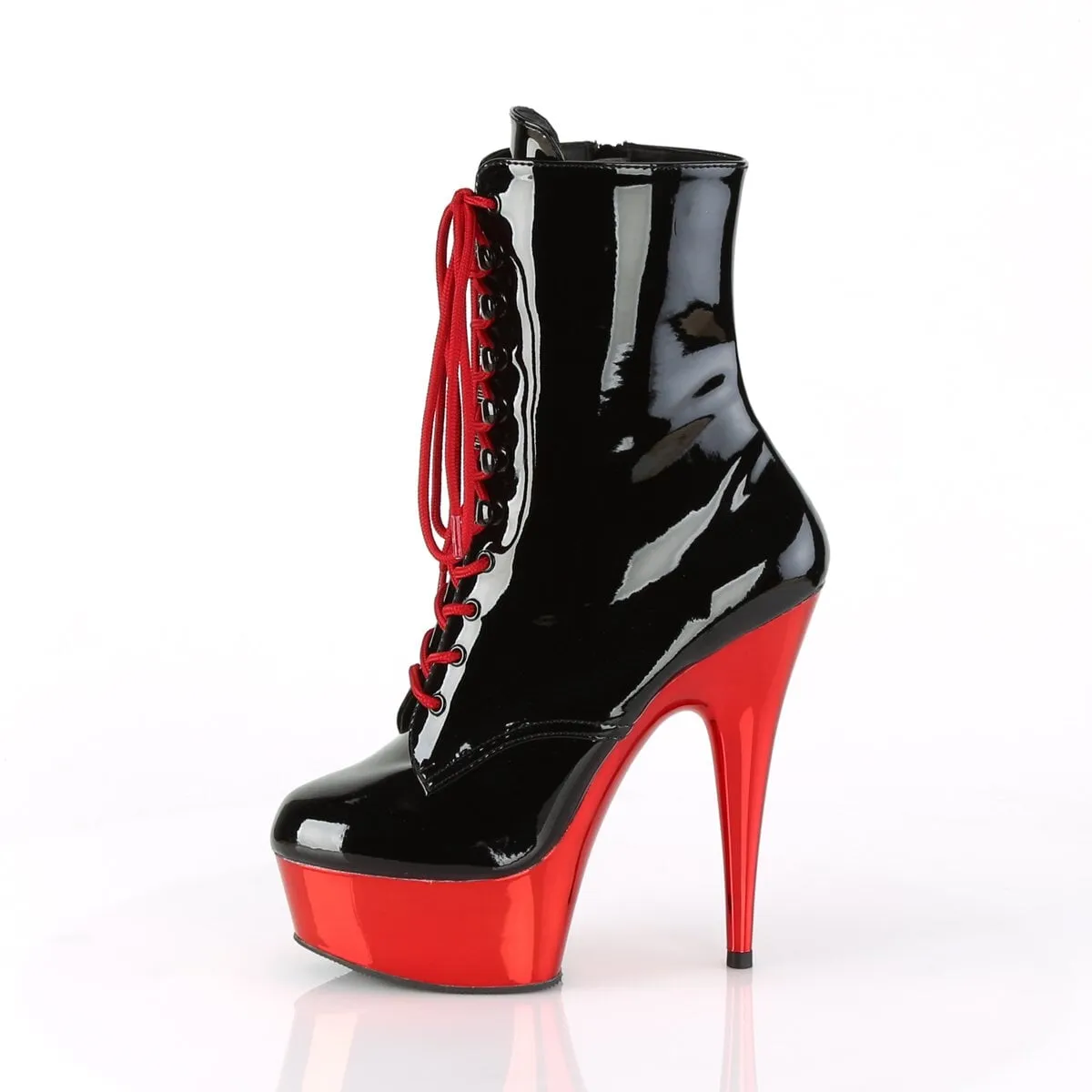 Pleaser Delight-1020-Black-Red-Size 8-Clearance sold by Shoe Freaks product image thumbnail 3