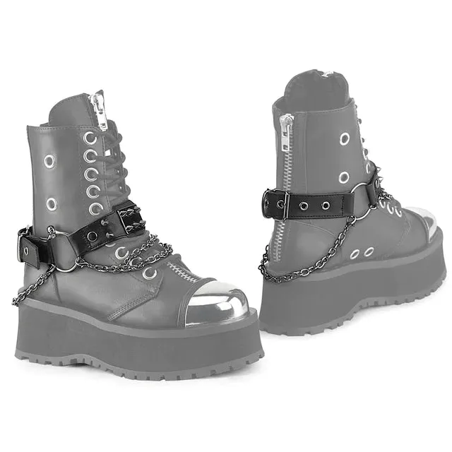 Demonia Da-520 Boot Harness (Pair) sold by Shoe Freaks