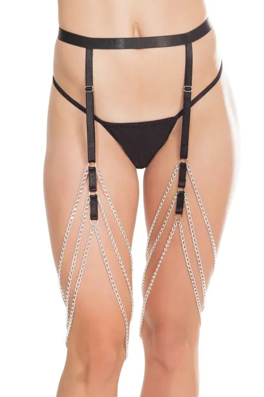 Chain Garter Belt sold by Shoe Freaks