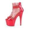 Pleaser Adore-765RM-Red-Size 12-Clearance sold by Shoe Freaks