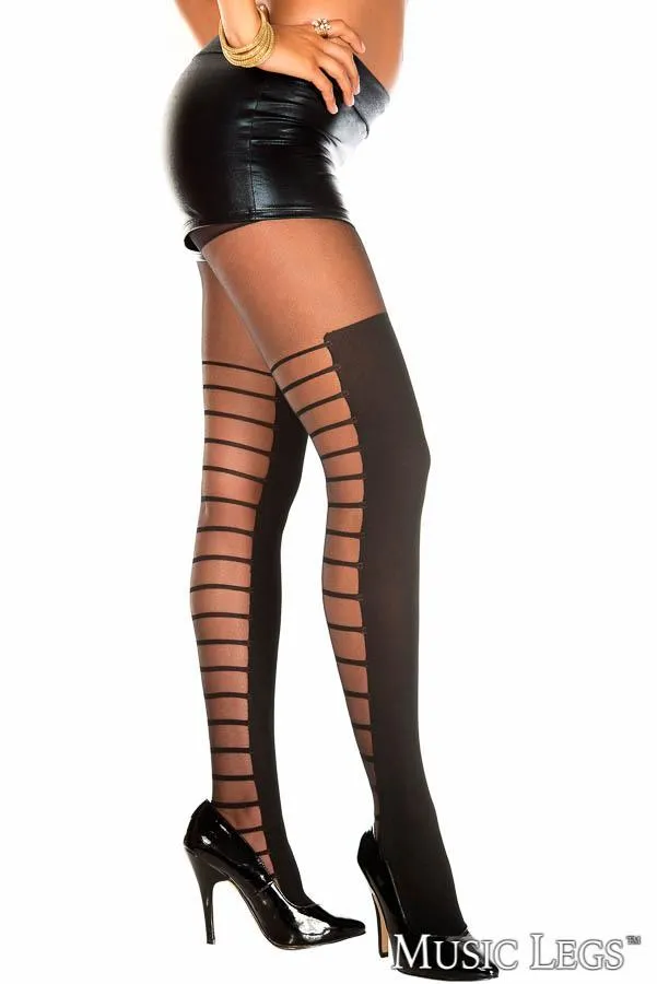 Boot Design Pantyhose sold by Shoe Freaks