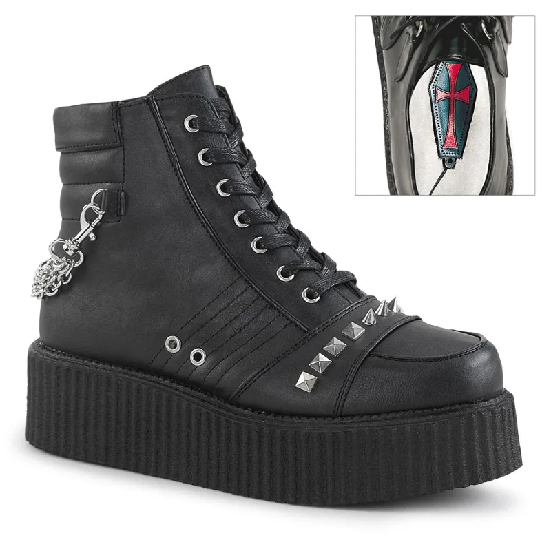 Demonia V-Creeper-565 sold by Shoe Freaks