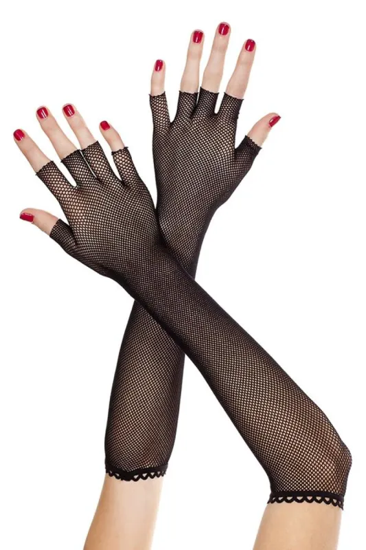 Fingerless Fishnet Warmer sold by Shoe Freaks