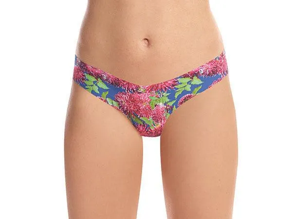 Flower Patterned Thong sold by Shoe Freaks